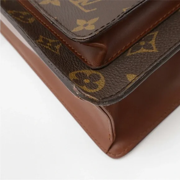 Louis Vuitton Monogram Monceau 28 - vintage - Picture 4 of 10